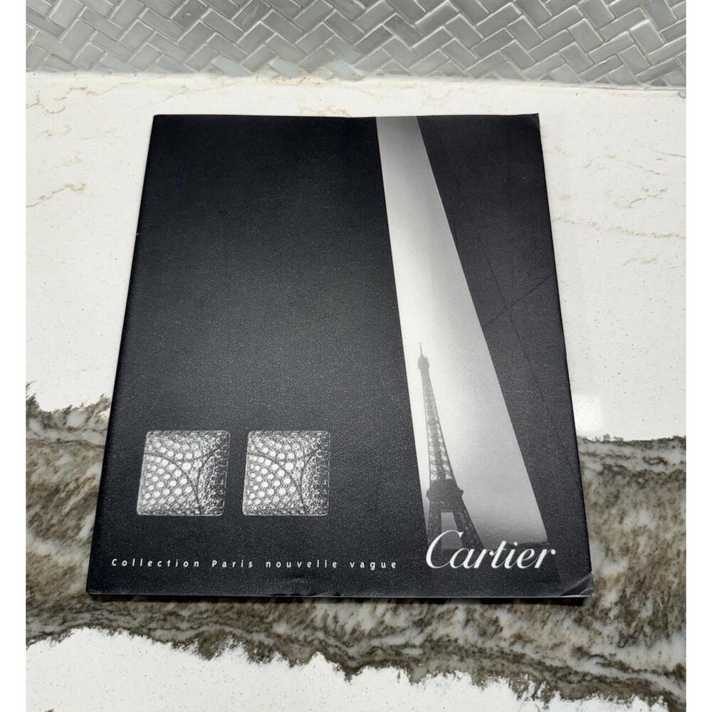 Cartier Collection Paris Nouvelle Vague Catalog 2000 - Printed in Switzerland FR
